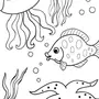 Подводный мир рисунок легкий