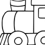 Поезд рисунок для детей