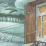 Рисунок к стиху поет зима аукает