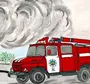 Пожарная часть рисунок