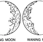 Как легко нарисовать луну