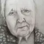 Портрет анфас карандашом