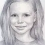 Портрет девушки 6 класс изо карандашом