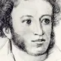 Пушкин рисунок карандашом