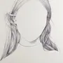 Скетч портрет карандашом