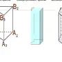 Наклонная треугольная призма рисунок