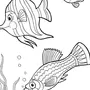 Рисунок Рыбки В Аквариуме Для Детей