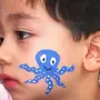 Рисунки на лице для детей