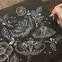 Рисунки бабочек для вырезания и декора