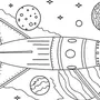 Рисунок ко дню космонавтики 1 класс