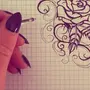 Легкие рисунки ручкой в тетради