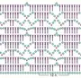 Рисунок крючком для кофты