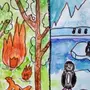 Изменение климата глазами детей рисунки