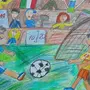 Рисунок на тему футбол