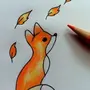Рисунки цветными карандашами легкие