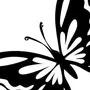 Бабочка Рисунок Трафарет