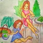Мать и дитя рисунок 4 класс