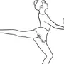 Рисунок Гимнастка С Мячом