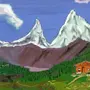 Рисунок красота гор
