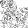 Военные рисунки для срисовки