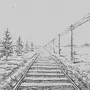 Рисунок железная дорога