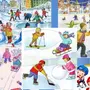 Рисунок зимние забавы для детей