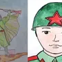 Рисунок про войну 4 класс