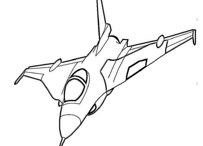 Военный самолет детский рисунок