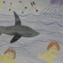 Рисунок к рассказу акула