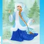 Рисунок к сказке девочка снегурочка