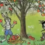 Рисунок к сказке мешок яблок