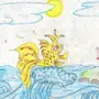 Рисунок к сказке о золотой рыбке