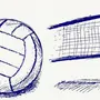 Нарисовать Волейбол