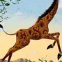Рисунок к стихотворению жираф гумилев