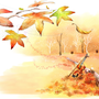Рисунок к стихотворению золотая осень