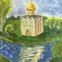 Рисунок К Стихотворению Русь Никитина