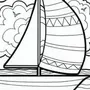 Корабль рисунок для детей