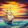 Рисунок Корабль В Море
