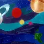 Космический пейзаж 6 класс музыка рисунок