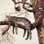 Рисунок Кот На Дереве