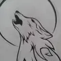 Нарисовать волка карандашом легко