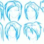 Как нарисовать аниме волосы парня