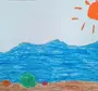 Рисунок моря 2 класс