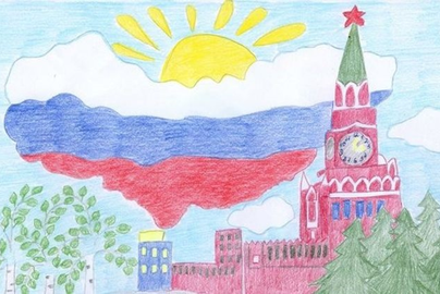 Рисунок на тему россия великая держава