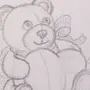 Медведь На 8 Марта Рисунок