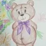 Медведь на 8 марта рисунок