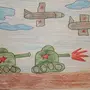 Легкие рисунки про войну