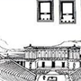Афинский Театр Рисунок