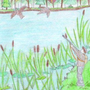Рисунок на тему васюткино озеро