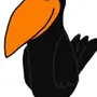 Ворона детский рисунок